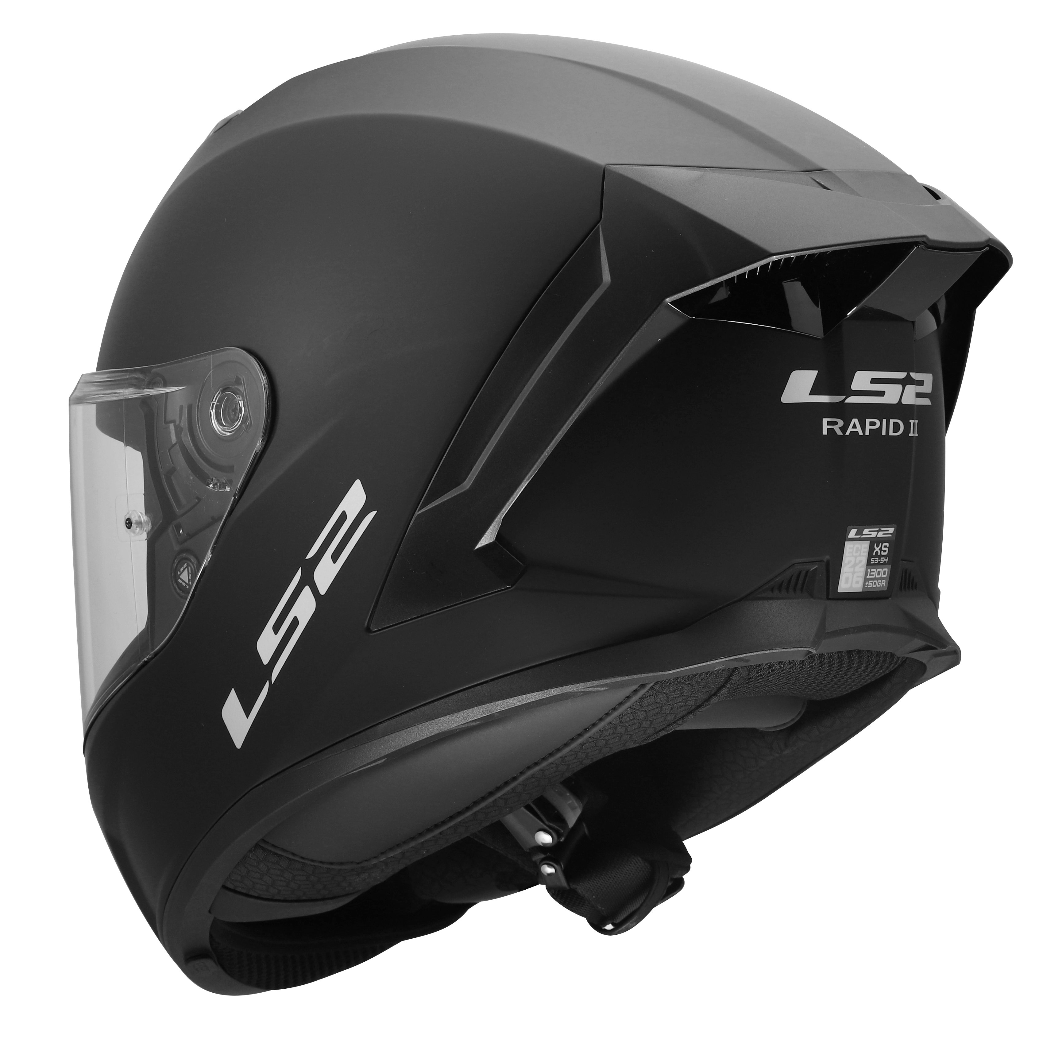 LS2 FF820 RAPID III SOLID MATT BLACK 168200011 (3)